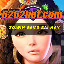 Zo.Win Game Bài Hay