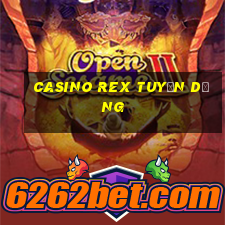 casino rex tuyển dụng