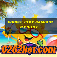 google play gambling policy