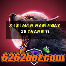 xổ số miền nam ngày 25 tháng 11