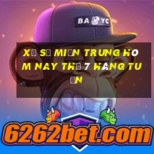 xổ số miền trung hôm nay thứ 7 hàng tuần