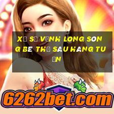 xổ số vĩnh long sông bé thứ sáu hàng tuần