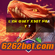 Lịch quay XSQT ngày 7