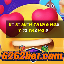 xổ số miền trung ngày 13 tháng 9