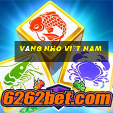 Vàng nho Việt nam