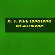 xổ số vĩnh long long an hậu giang