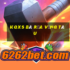 kqxs bà rịa vũng tàu