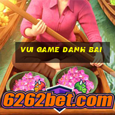 vui game danh bai