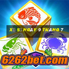 xổ số ngày 9 tháng 7