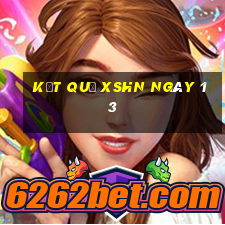 kết quả XSHN ngày 13