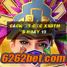 Cách đặt cược XSDTMB ngày 13