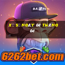 xổ số ngày 04 tháng 04