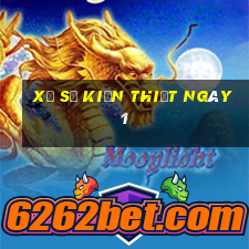 xổ số kiến thiết ngày 1