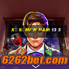 xổ số miền nam 13 3