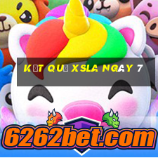 kết quả XSLA ngày 7