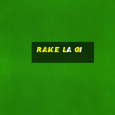 rake là gì