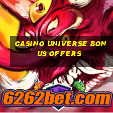 casino universe bonus offers