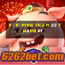 xổ số ninh thuận 22 tháng 03