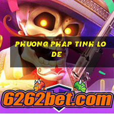 phuong phap tinh lo de