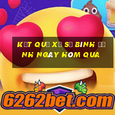 kết quả xổ số bình định ngày hôm qua