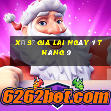 xổ số gia lai ngày 1 tháng 9