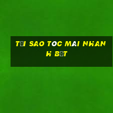 tại sao tóc mái nhanh bết