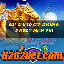 soi cầu lô cặp khung 3 ngày miễn phí