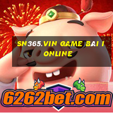 Sn365.Vin Game Bài Ionline