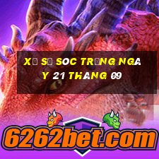 xổ số sóc trăng ngày 21 tháng 09