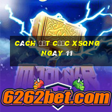 Cách đặt cược XSQNG ngày 11