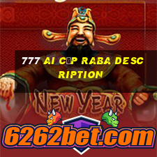 777 Ai Cập Raba Description