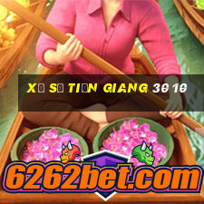 xổ số tiền giang 30 10