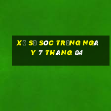 xổ số sóc trăng ngày 7 tháng 04