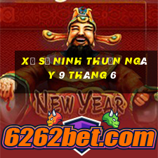 xổ số ninh thuận ngày 9 tháng 6