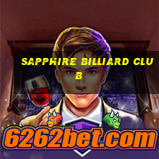 sapphire billiard club