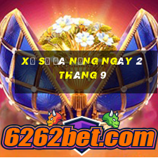 xổ số đà nẵng ngày 2 tháng 9