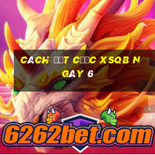 Cách đặt cược XSQB ngày 6