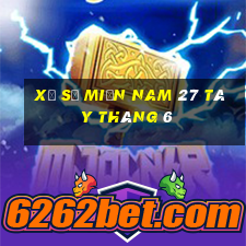 xổ số miền nam 27 tây tháng 6