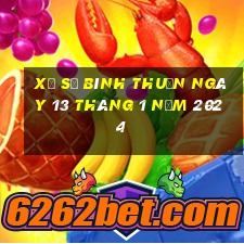 xổ số bình thuận ngày 13 tháng 1 năm 2024