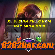 xổ số bình phước hôm nay minh ngọc