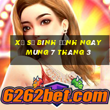 xổ số bình định ngày mùng 7 tháng 3