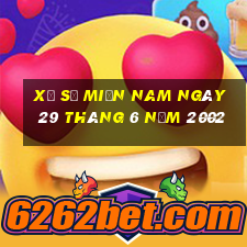 xổ số miền nam ngày 29 tháng 6 năm 2002