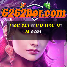 lịch thi đấu v lich năm 2021