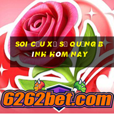 soi cầu xổ số quảng bình hôm nay