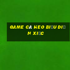 game cá heo biểu diễn xiếc