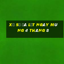 xổ số đà lạt ngày mùng 4 tháng 8