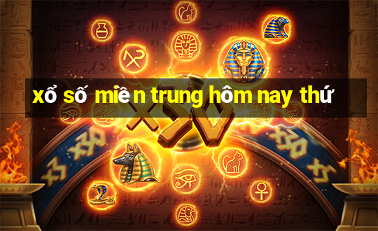 xổ số miền trung hôm nay thứ