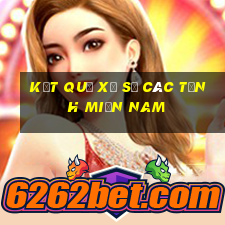 kết quả xổ số các tỉnh miền nam