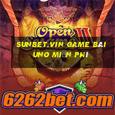 Sunbet.Vin Game Bài Uno Miễn Phí