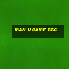 man u game bbc